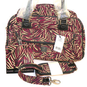 New DIANE VON FURSTENBERG 16" Travel Carry On